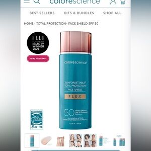 COLORSCIENCE FLEX SPF 50 in shade Fair. 90% full!